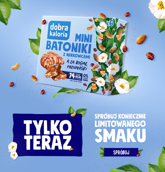 Limitowany smak - mini batoniki o smaku a la rogal poznański